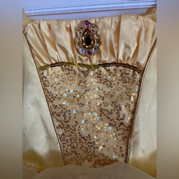 Disney: Girls Princess Belle Dress- Size 7/8 - Picture 7 of 16